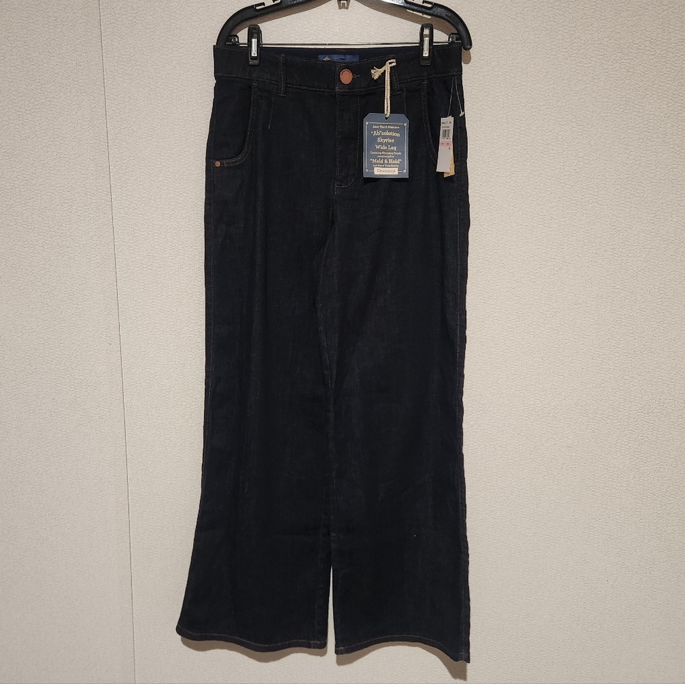 Democracy Ab Solution Sky Rise Wide Leg Jeans Womens Size 10
